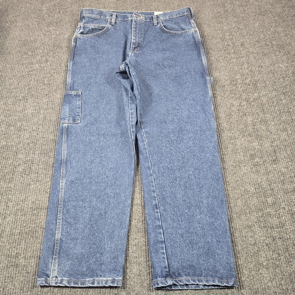 Bulwark FR Other - Bulwark FR Jeans Mens 38x30 Blue Straight Relaxed Flame-Resistant Denim 36x29